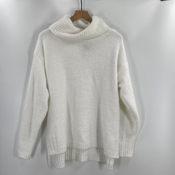 ATM Anthony Thomas Melillo Sweaters - ATM Chenille Turtleneck High Low Sweater